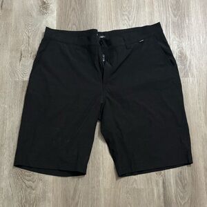 Travis Mathew Black Golf Shorts